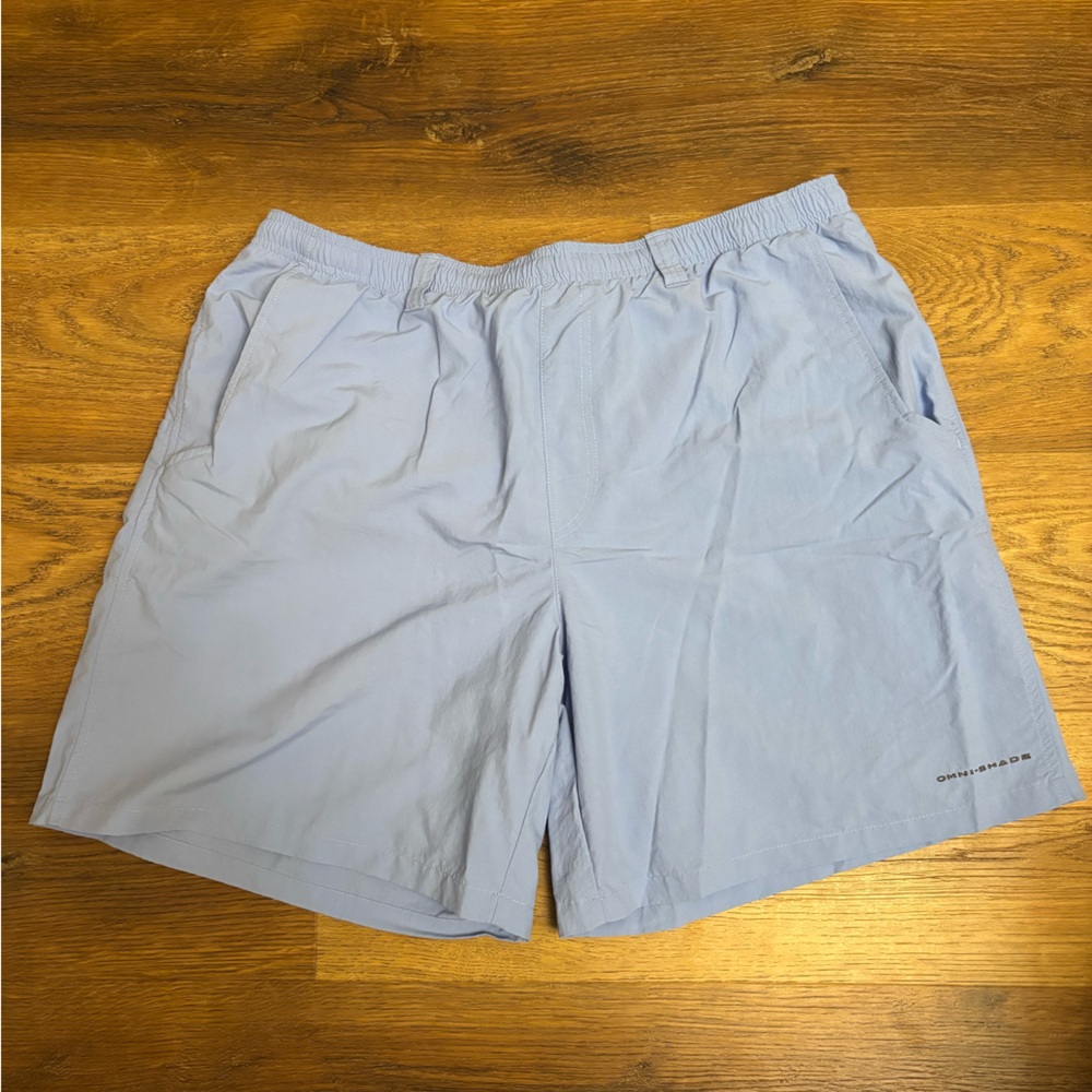 Columbia Men's Swim Trunks in Light Blue